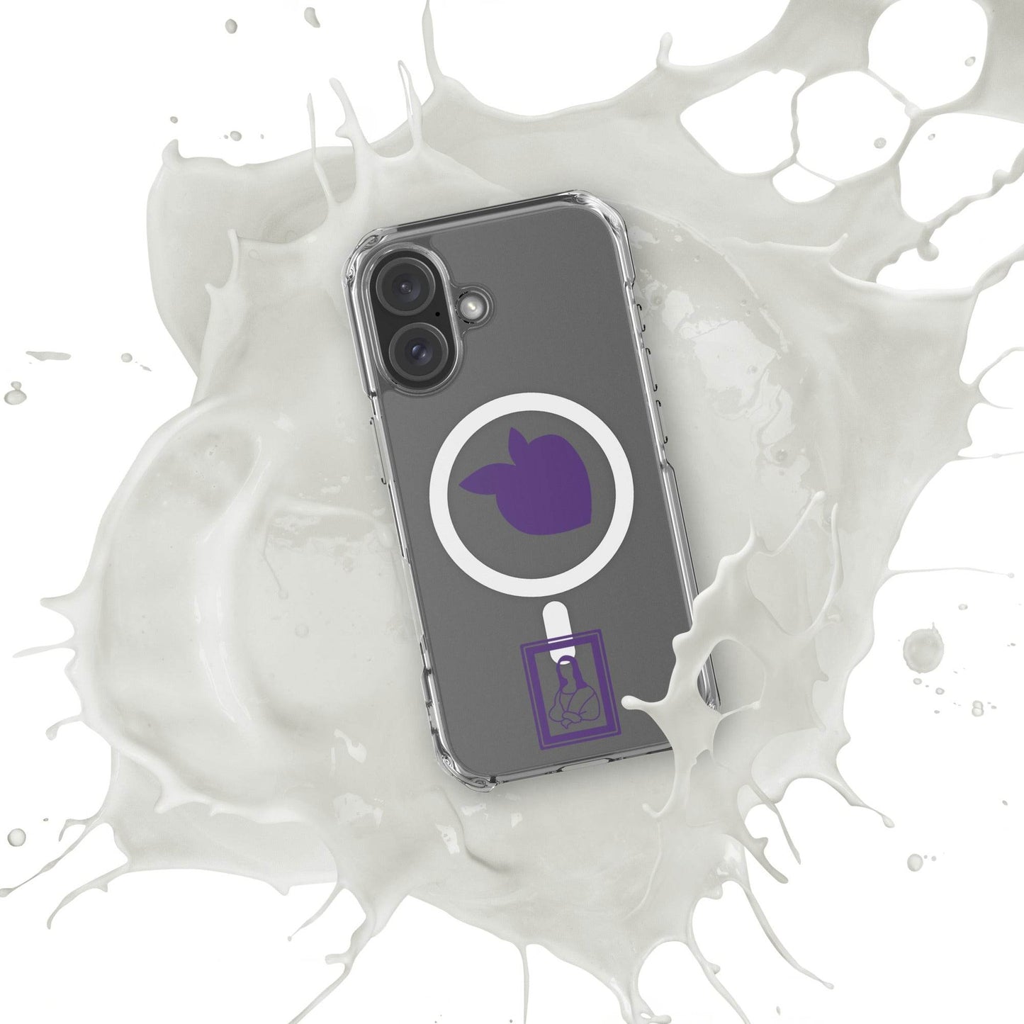 tsgabrielle • Paris - Da Vinci • Case Compatible with iPhone® • Clear • MagSafe® • Latest Models - tsgabrielle