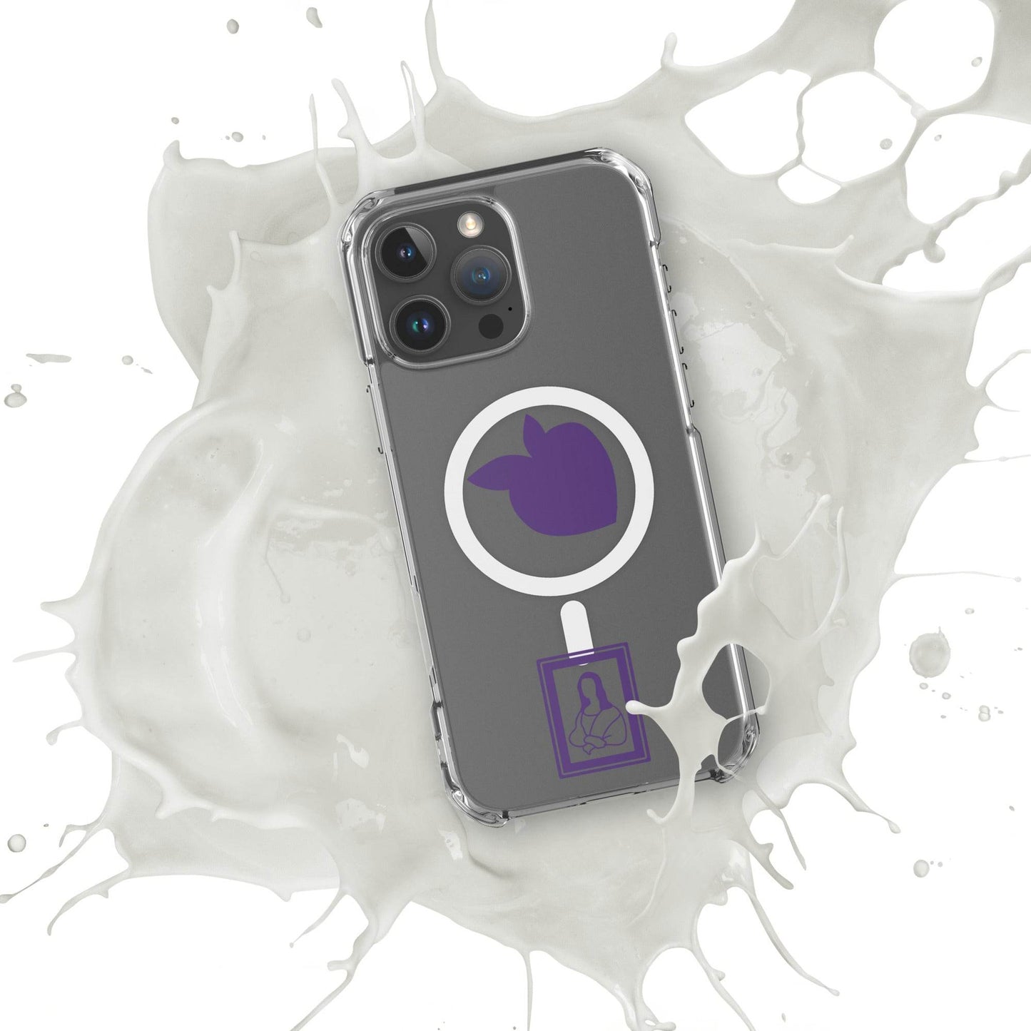 tsgabrielle • Paris - Da Vinci • Case Compatible with iPhone® • Clear • MagSafe® • Latest Models - tsgabrielle