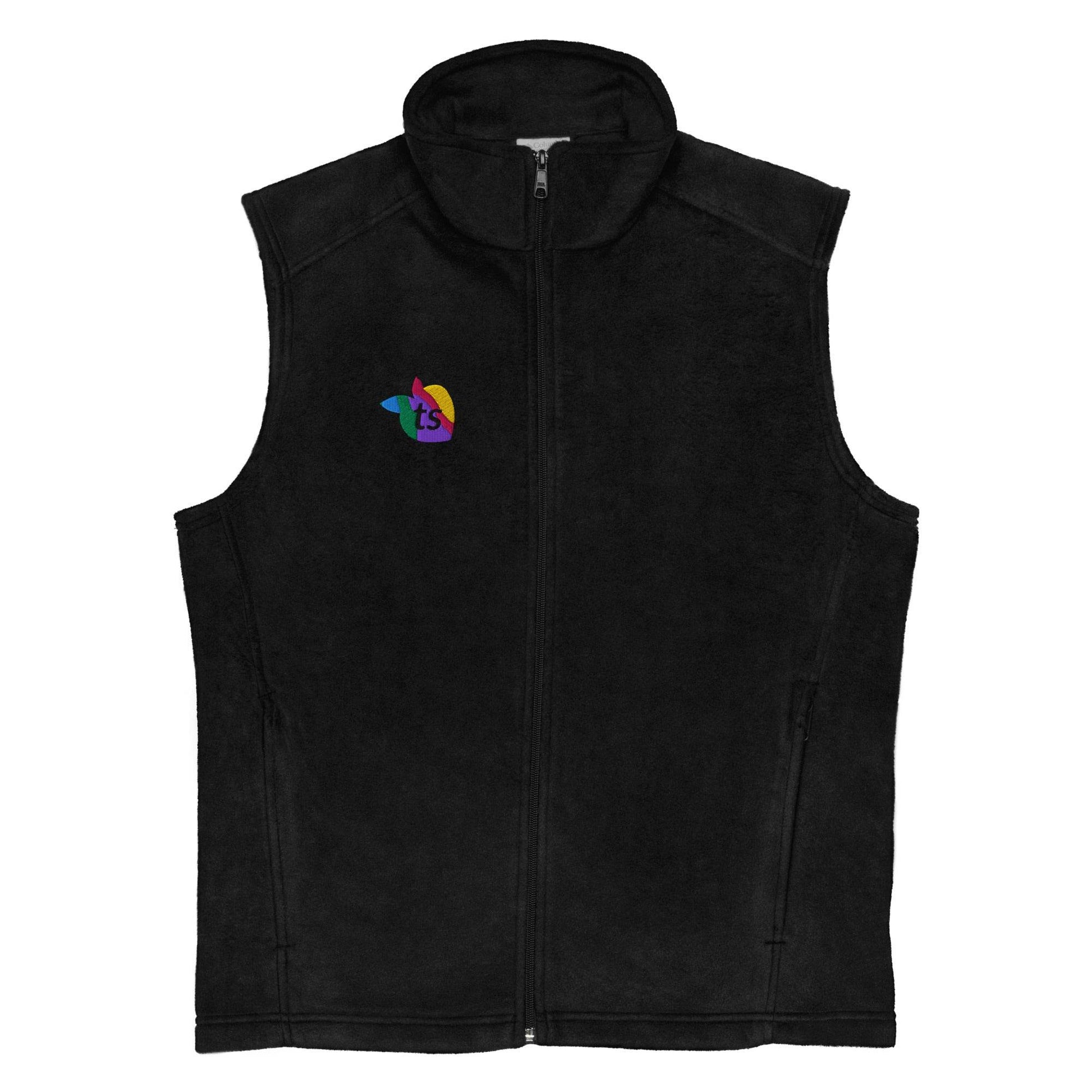 Columbia® by tsgabrielle • Men's • Pride 2025 • Fleece Vest • Black - tsgabrielle