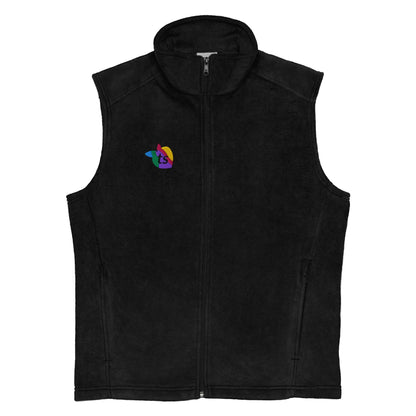 Columbia® by tsgabrielle • Men's • Pride 2025 • Fleece Vest • Black - tsgabrielle
