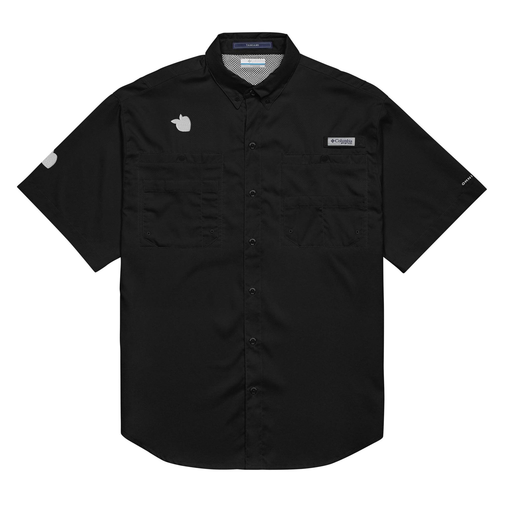 Columbia® by tsgabrielle • Men's • Short Sleeve Button Shirt • Dark Colors - tsgabrielle