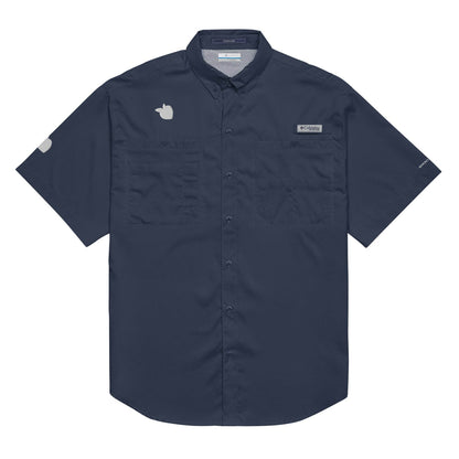 Columbia® by tsgabrielle • Men's • Short Sleeve Button Shirt • Dark Colors - tsgabrielle