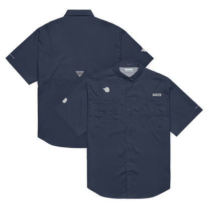 Columbia® by tsgabrielle • Men's • Short Sleeve Button Shirt • Dark Colors - tsgabrielle