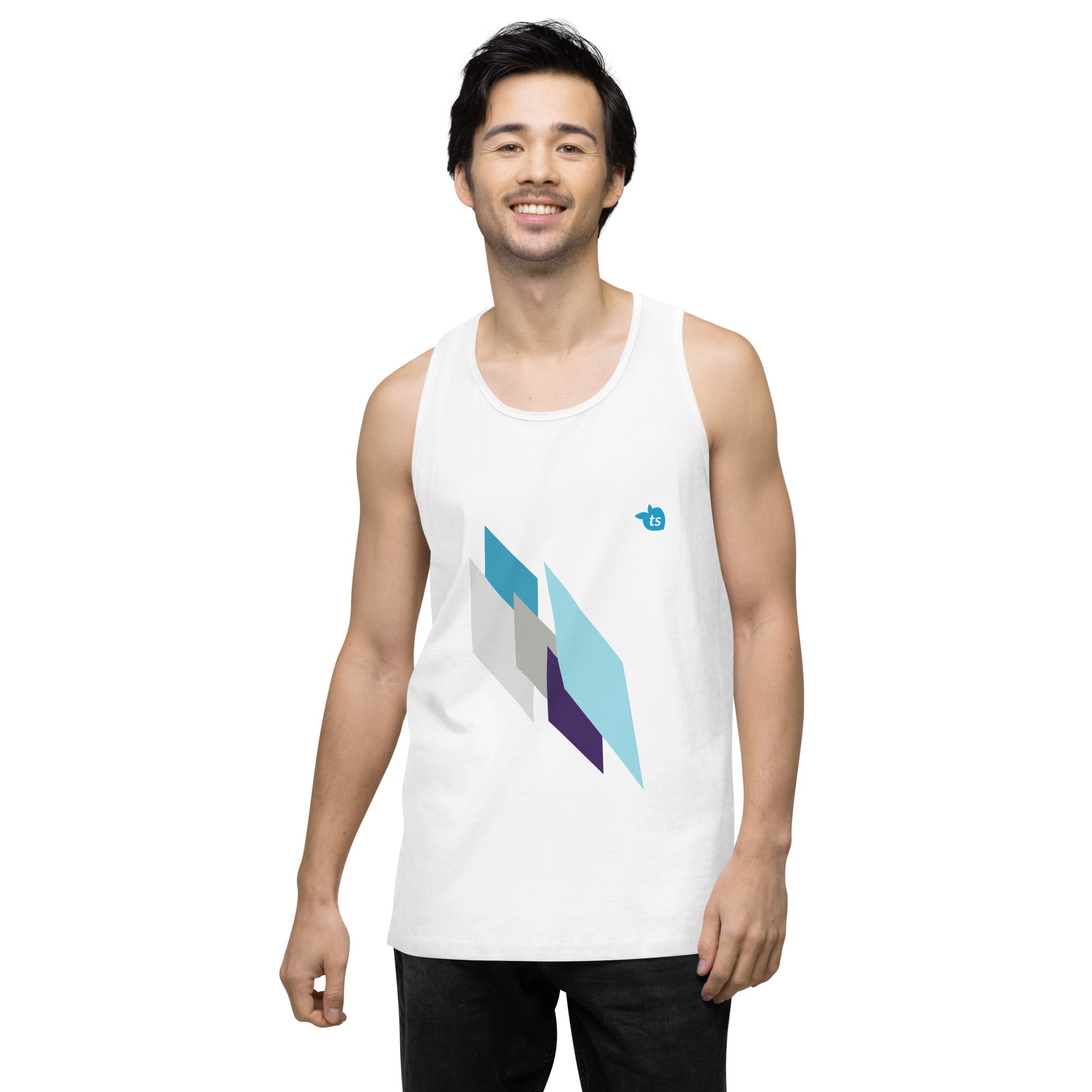 tsgabrielle® • For Him 👔 • Crystal Skies • Premium Tank Top