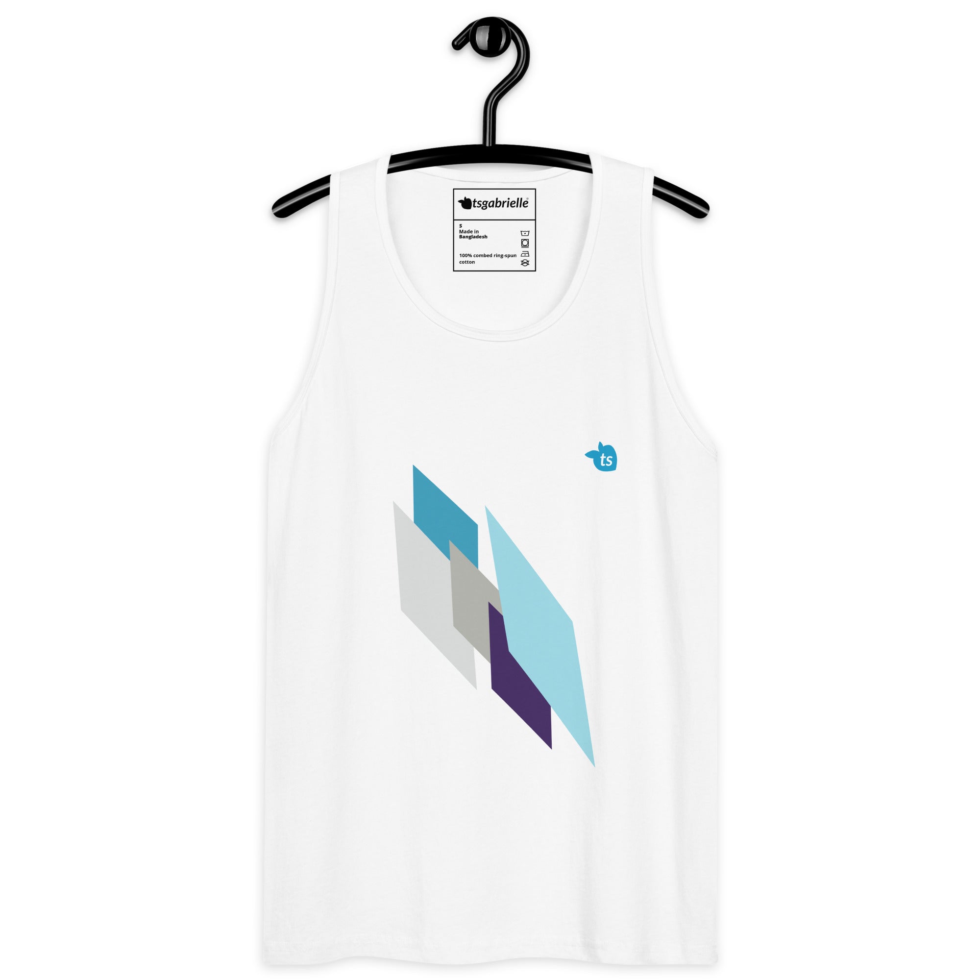 tsgabrielle® • For Him 👔 • Crystal Skies • Premium Tank Top