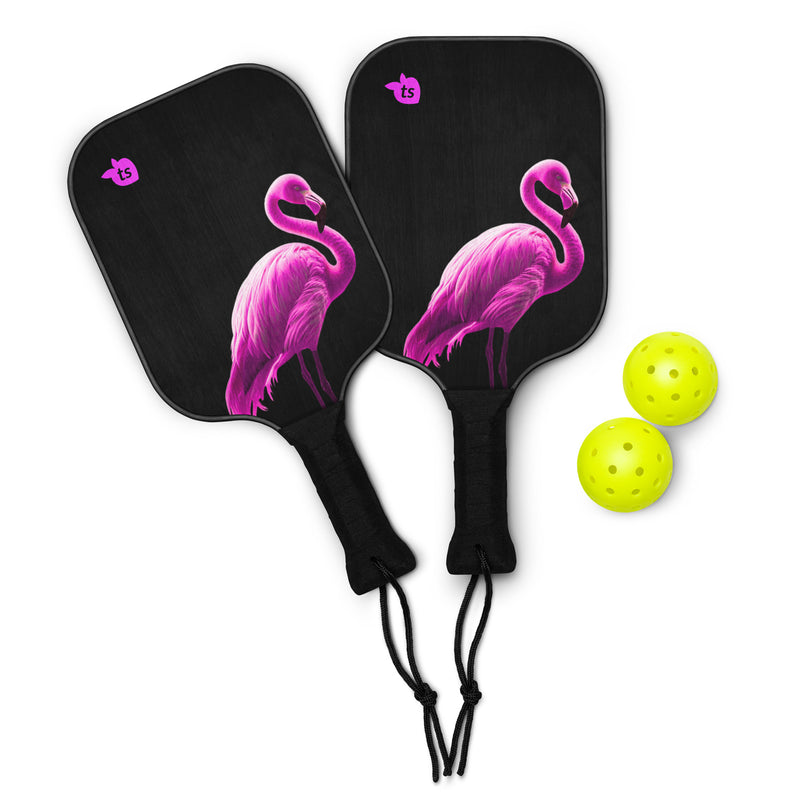 tsgabrielle® • Flamant 🦩 Rose • Pickleball Paddle Set