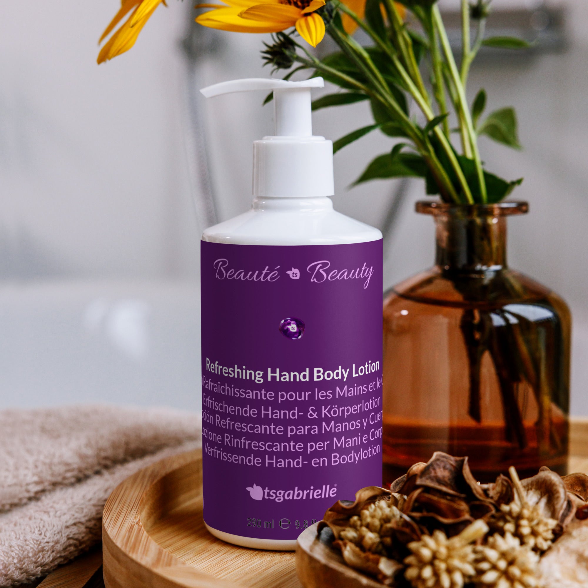 tsgabrielle® • Beauté • Beauty • Refreshing Hand & Body Lotion • 9.8 oz