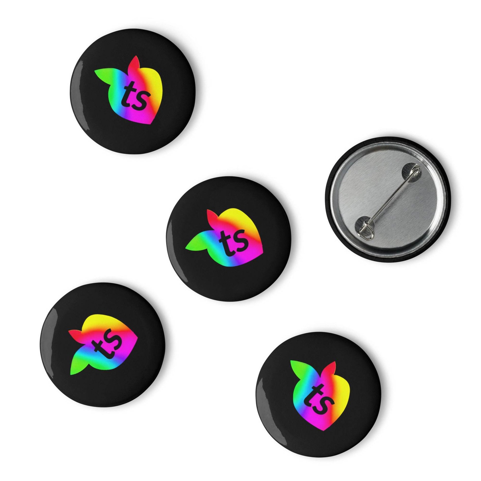 tsgabrielle • Pride 2025 • Set of 5 Pin Buttons • 2 Sizes - tsgabrielle