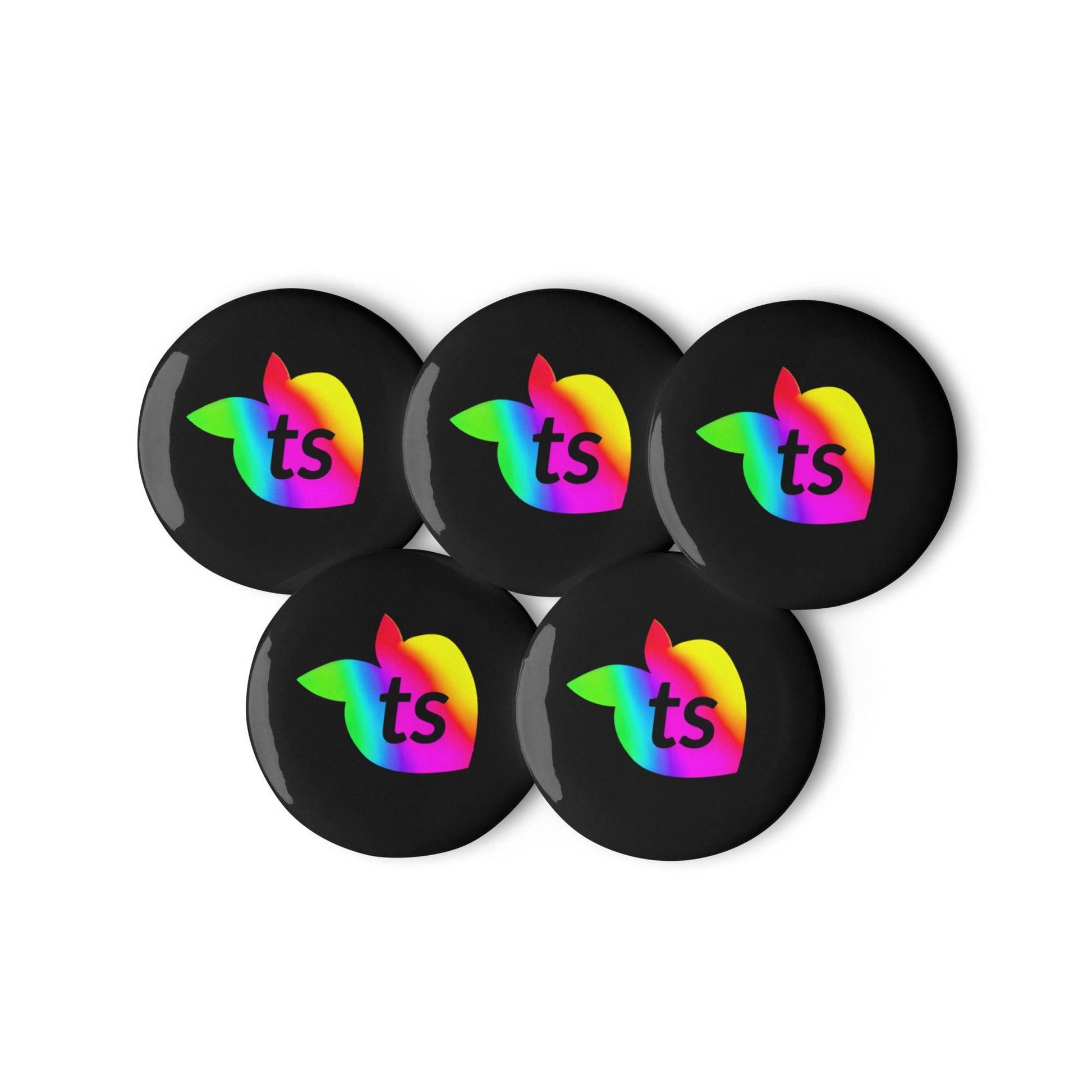 tsgabrielle • Pride 2025 • Set of 5 Pin Buttons • 2 Sizes - tsgabrielle