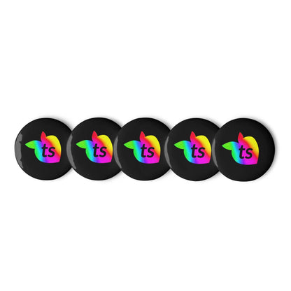 tsgabrielle • Pride 2025 • Set of 5 Pin Buttons • 2 Sizes - tsgabrielle