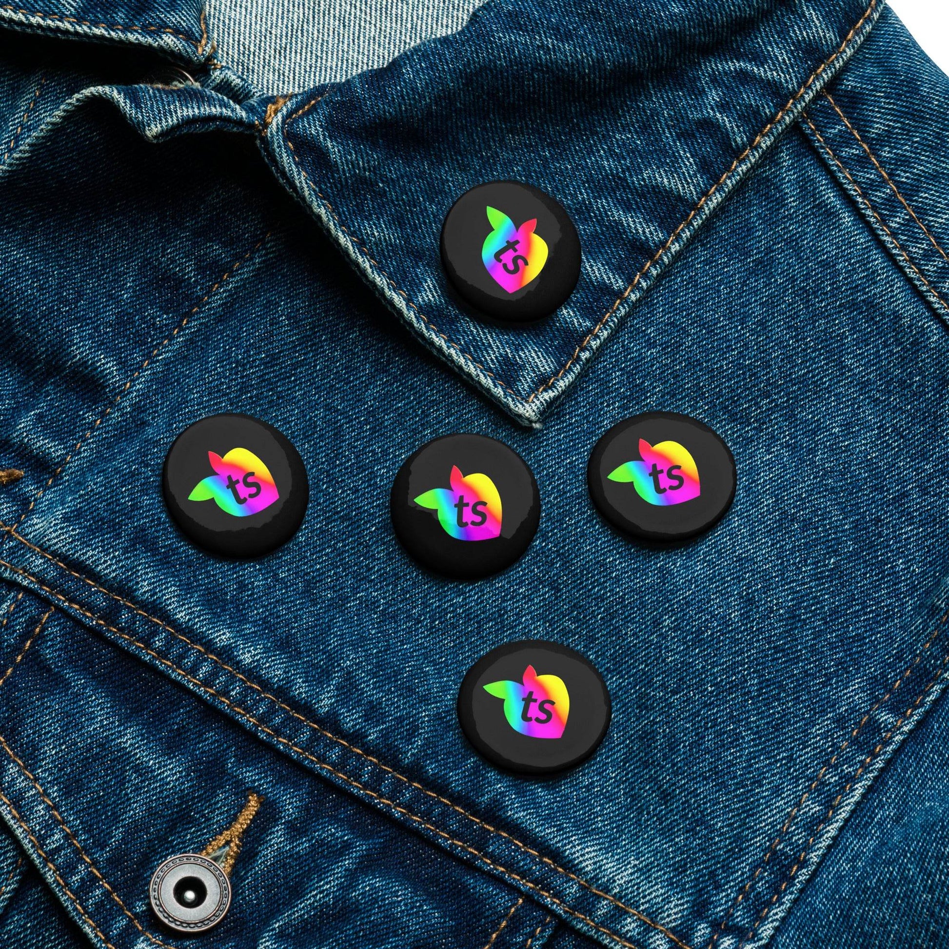 tsgabrielle • Pride 2025 • Set of 5 Pin Buttons • 2 Sizes - tsgabrielle