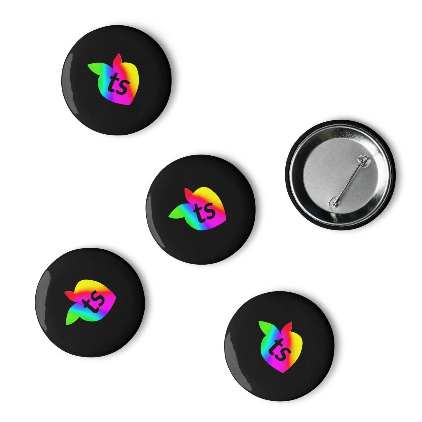 tsgabrielle • Pride 2025 • Set of 5 Pin Buttons • 2 Sizes - tsgabrielle