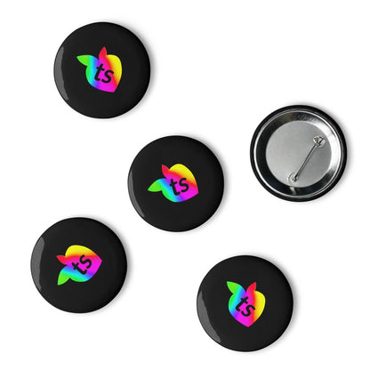 tsgabrielle • Pride 2025 • Set of 5 Pin Buttons • 2 Sizes - tsgabrielle