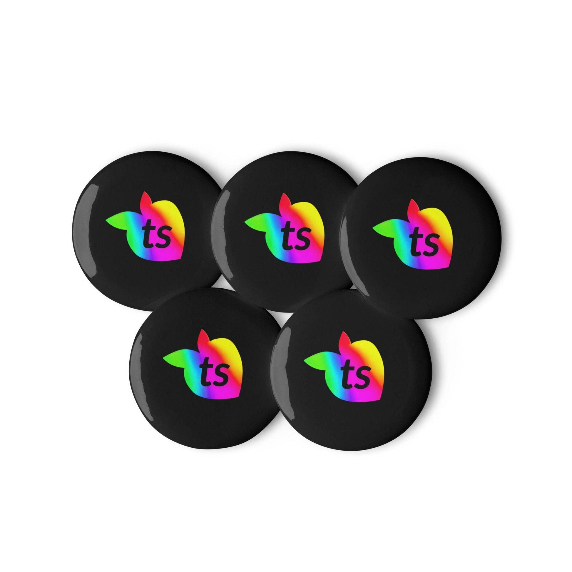 tsgabrielle • Pride 2025 • Set of 5 Pin Buttons • 2 Sizes - tsgabrielle