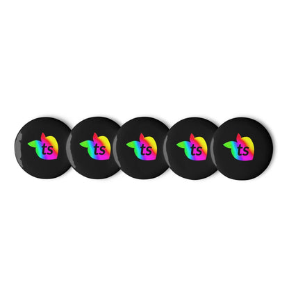 tsgabrielle • Pride 2025 • Set of 5 Pin Buttons • 2 Sizes - tsgabrielle