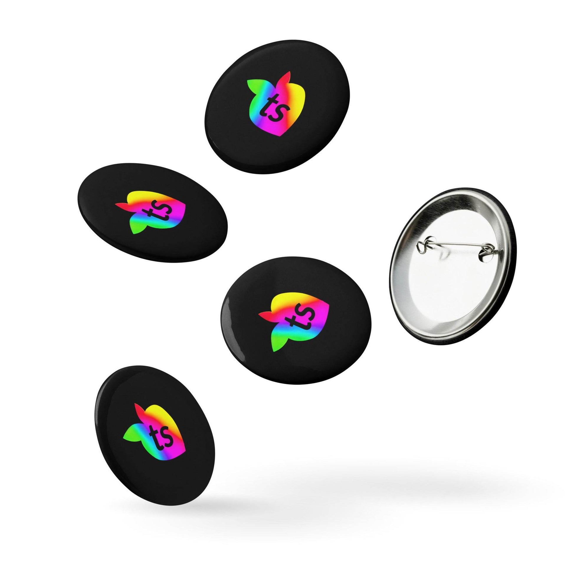 tsgabrielle • Pride 2025 • Set of 5 Pin Buttons • 2 Sizes - tsgabrielle