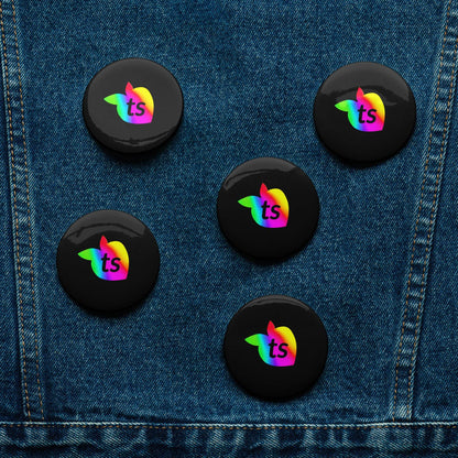 tsgabrielle • Pride 2025 • Set of 5 Pin Buttons • 2 Sizes - tsgabrielle