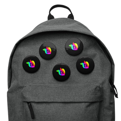 tsgabrielle • Pride 2025 • Set of 5 Pin Buttons • 2 Sizes - tsgabrielle