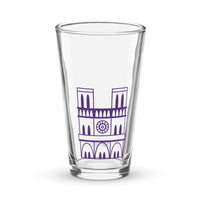 tsgabrielle® • Paris - Notre-Dame Cathedral • Shaker Pint Glass • 16 oz •