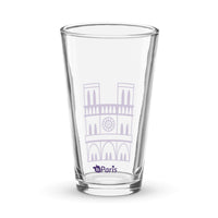 tsgabrielle® • Paris - Notre-Dame Cathedral • Shaker Pint Glass • 16 oz •
