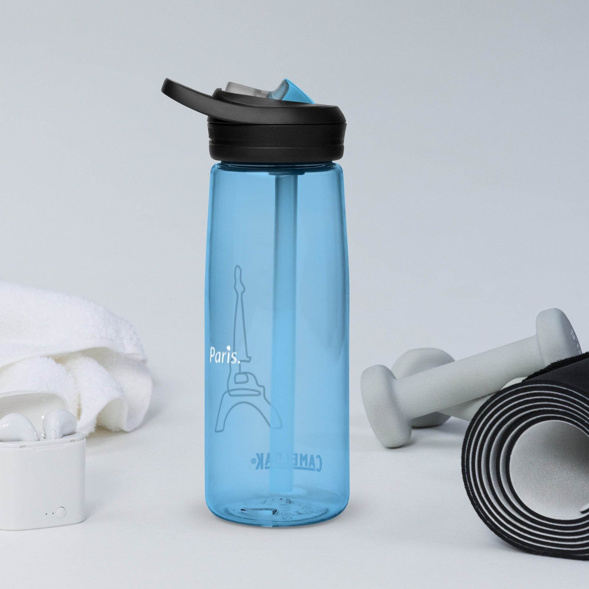 tsgabrielle • Paris - La Tour Eiffel • Sports Water Bottle • 5 Colors • 25 oz - 739 ml - tsgabrielle