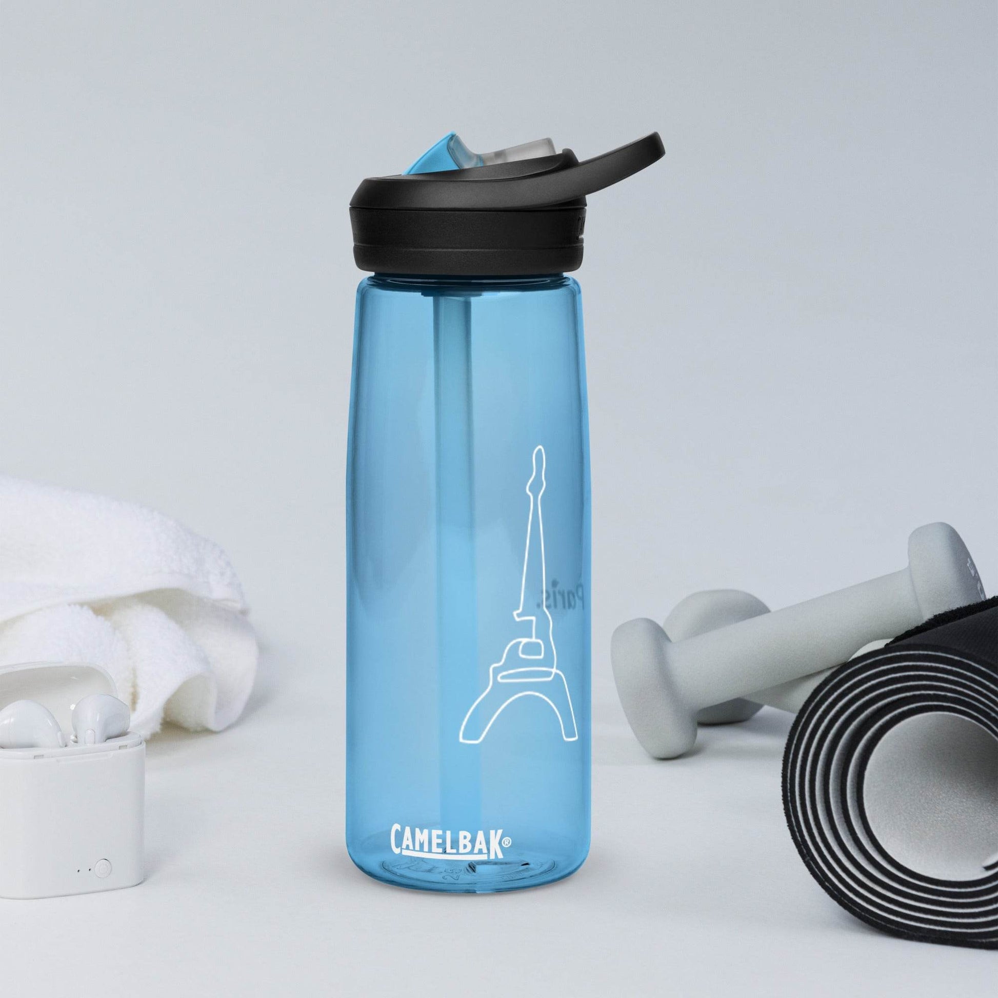 tsgabrielle • Paris - La Tour Eiffel • Sports Water Bottle • 5 Colors • 25 oz - 739 ml - tsgabrielle