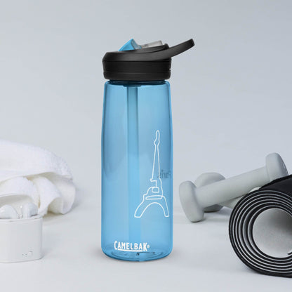 tsgabrielle • Paris - La Tour Eiffel • Sports Water Bottle • 5 Colors • 25 oz - 739 ml - tsgabrielle