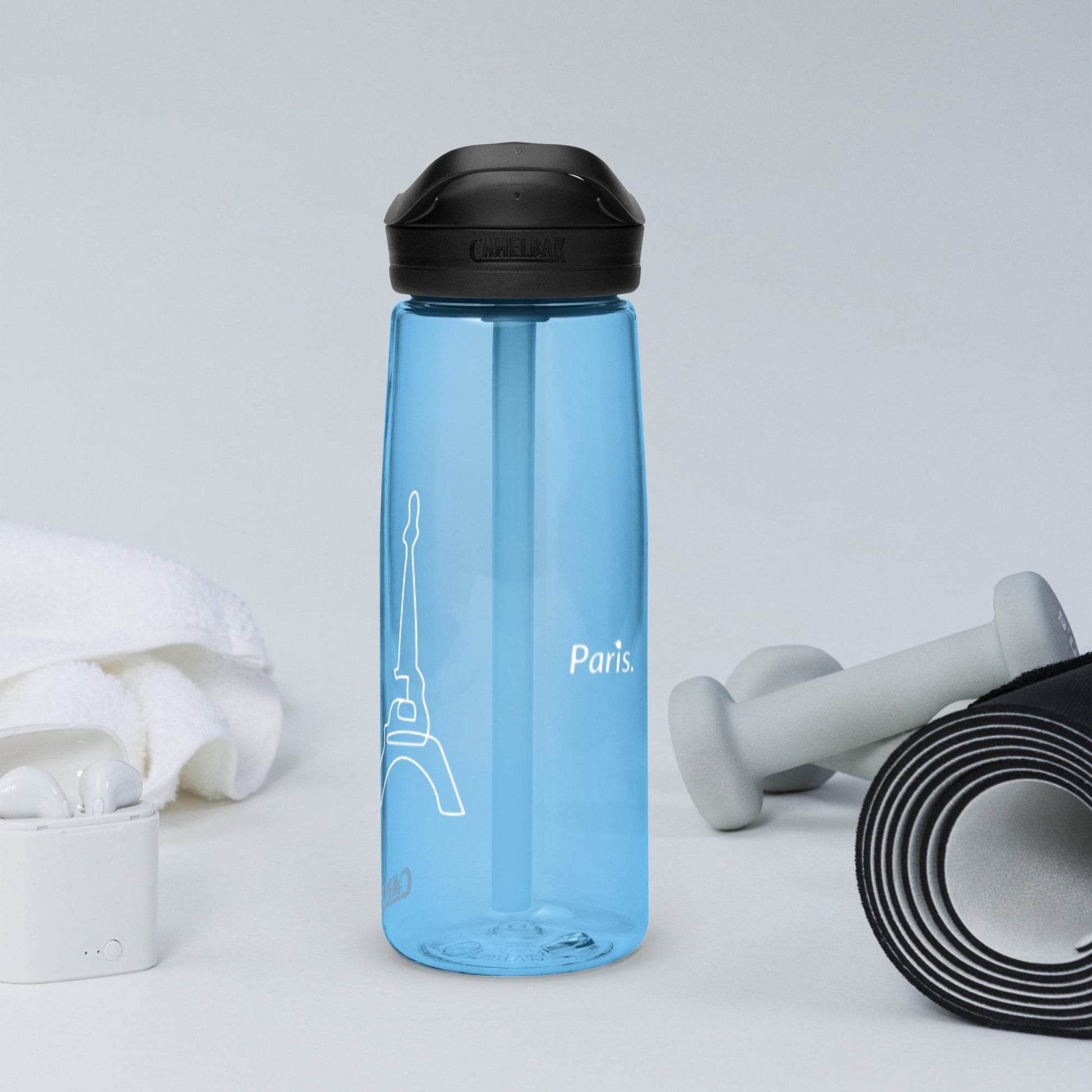 tsgabrielle • Paris - La Tour Eiffel • Sports Water Bottle • 5 Colors • 25 oz - 739 ml - tsgabrielle