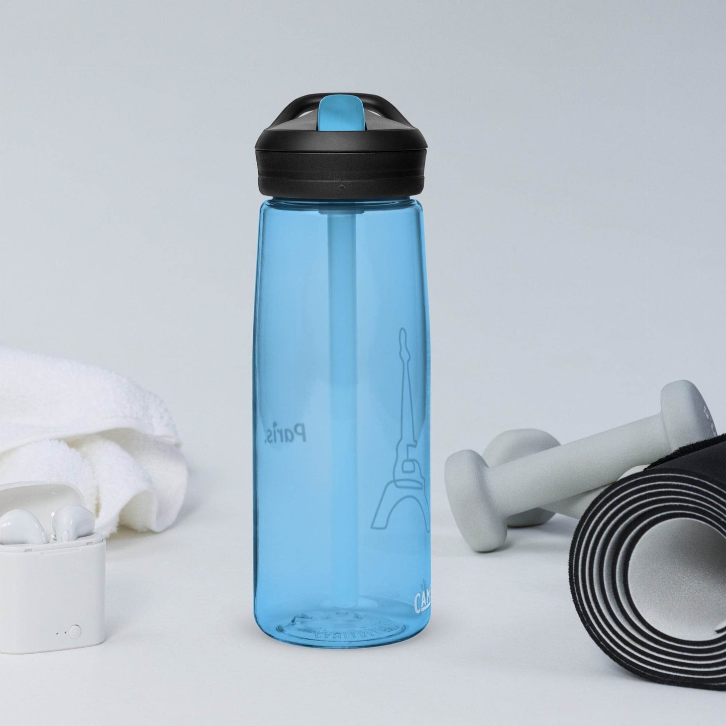 tsgabrielle • Paris - La Tour Eiffel • Sports Water Bottle • 5 Colors • 25 oz - 739 ml - tsgabrielle