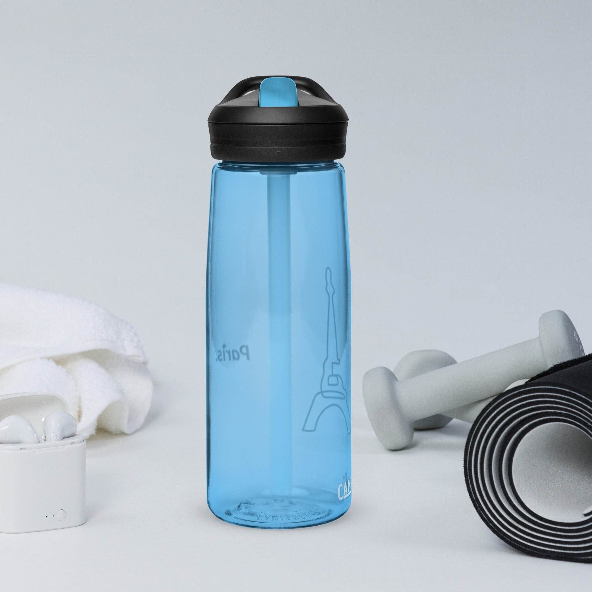 tsgabrielle • Paris - La Tour Eiffel • Sports Water Bottle • 5 Colors • 25 oz - 739 ml - tsgabrielle