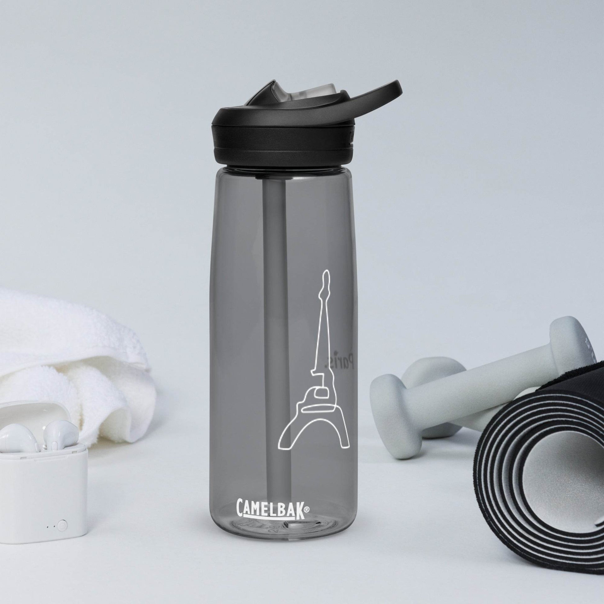 tsgabrielle • Paris - La Tour Eiffel • Sports Water Bottle • 5 Colors • 25 oz - 739 ml - tsgabrielle