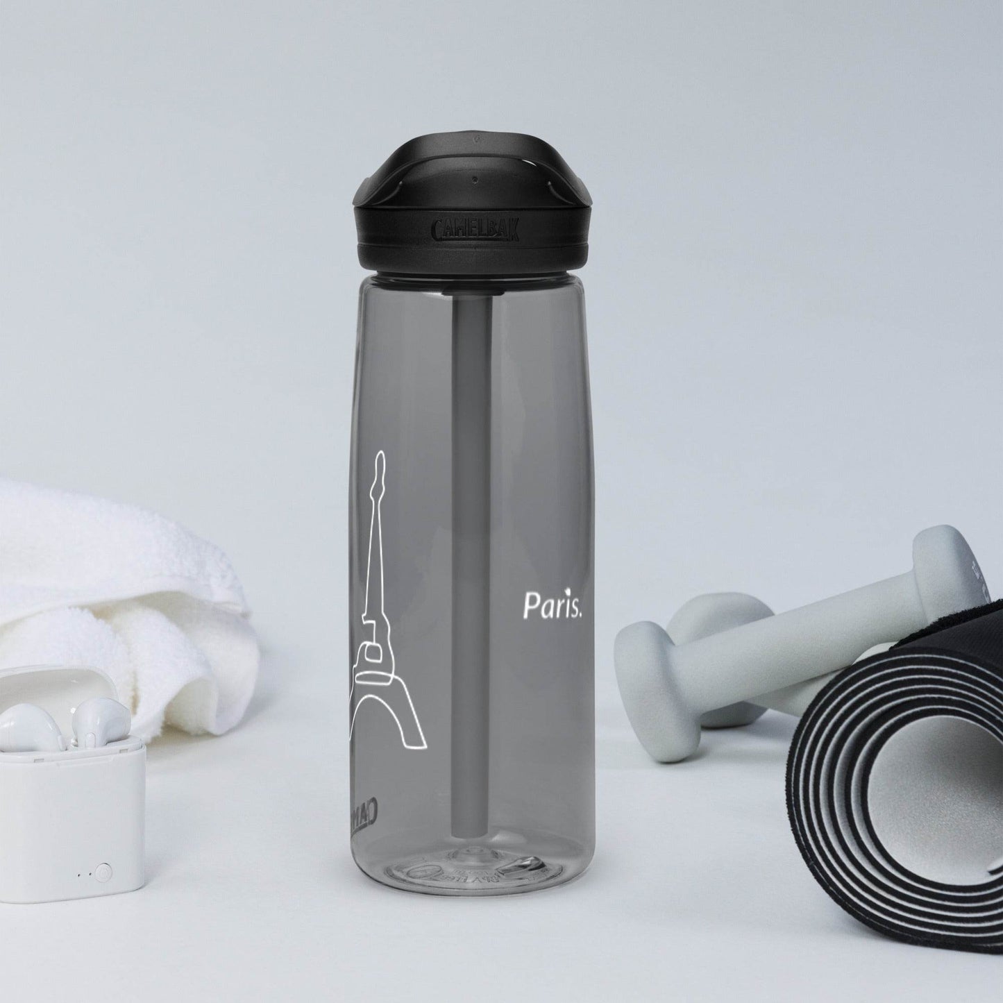 tsgabrielle • Paris - La Tour Eiffel • Sports Water Bottle • 5 Colors • 25 oz - 739 ml - tsgabrielle