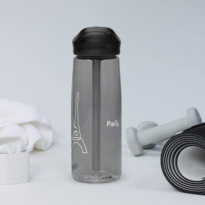 tsgabrielle • Paris - La Tour Eiffel • Sports Water Bottle • 5 Colors • 25 oz - 739 ml - tsgabrielle