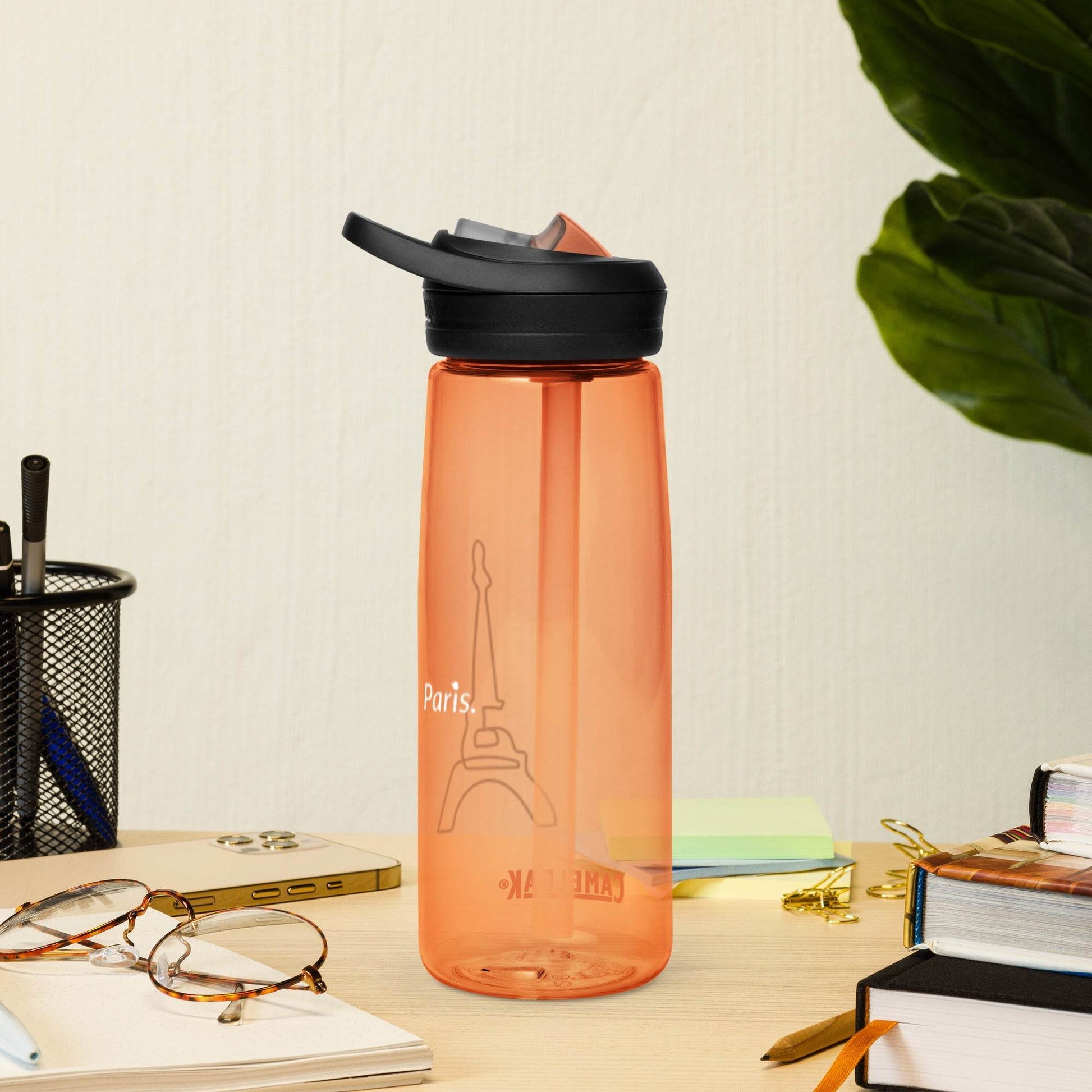 tsgabrielle • Paris - La Tour Eiffel • Sports Water Bottle • 5 Colors • 25 oz - 739 ml - tsgabrielle