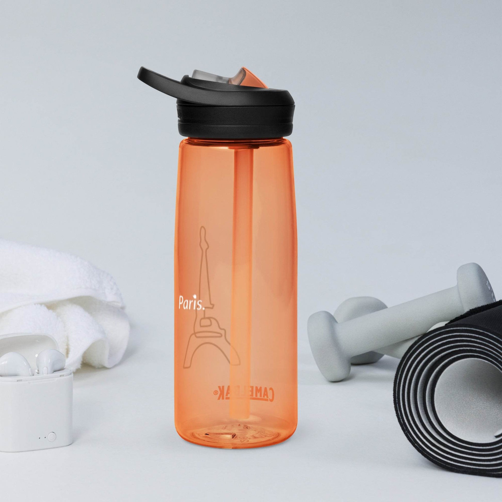 tsgabrielle • Paris - La Tour Eiffel • Sports Water Bottle • 5 Colors • 25 oz - 739 ml - tsgabrielle