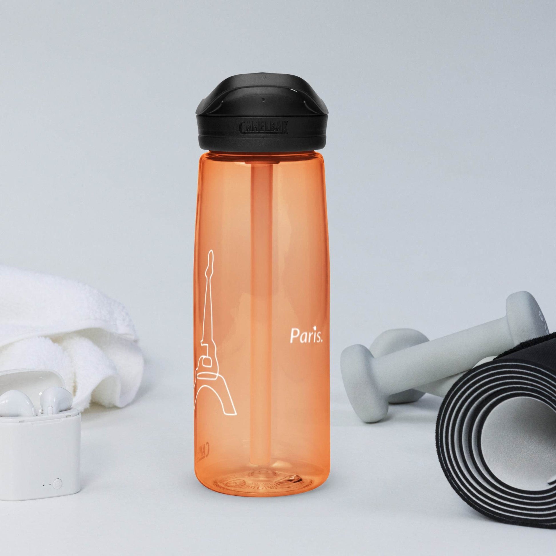 tsgabrielle • Paris - La Tour Eiffel • Sports Water Bottle • 5 Colors • 25 oz - 739 ml - tsgabrielle