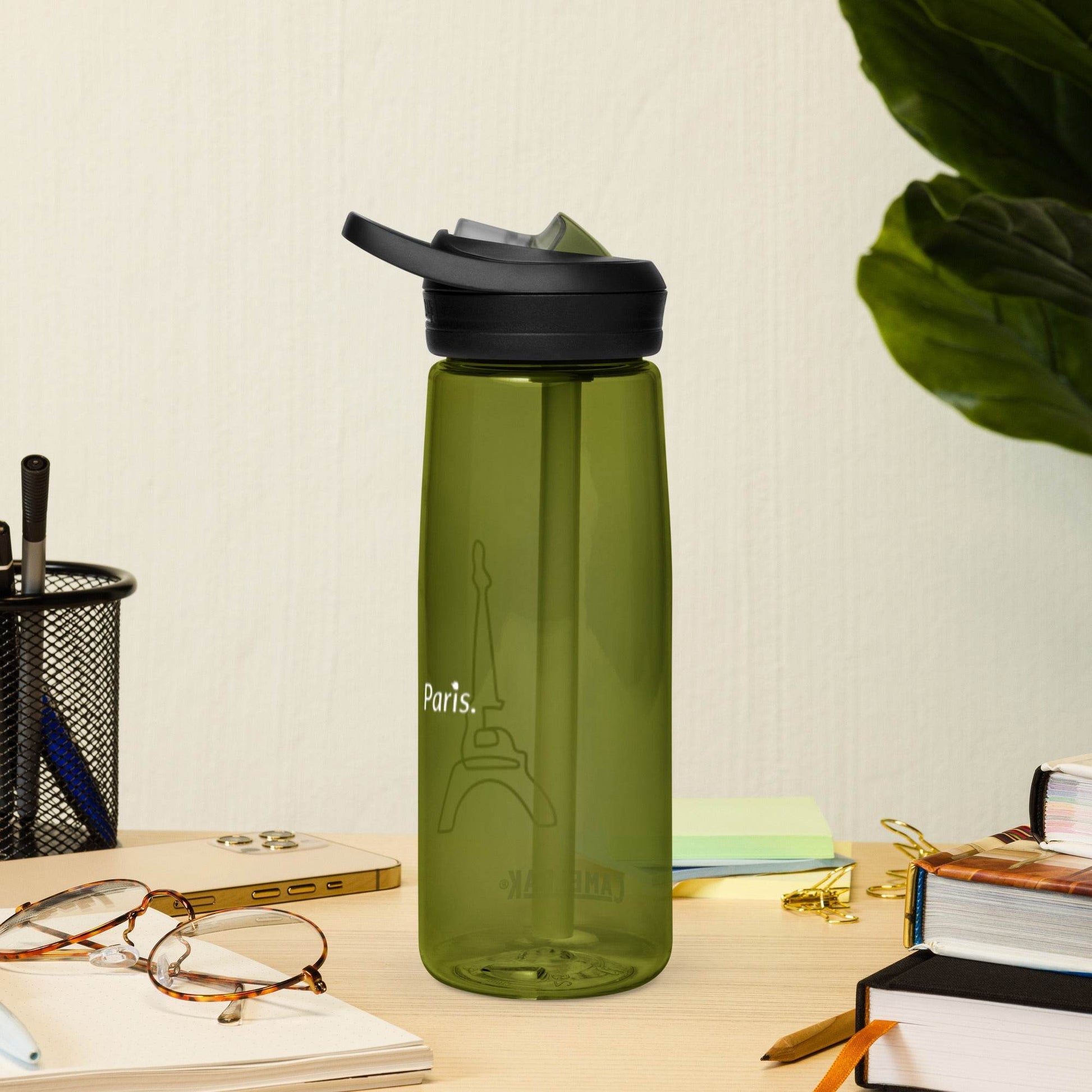 tsgabrielle • Paris - La Tour Eiffel • Sports Water Bottle • 5 Colors • 25 oz - 739 ml - tsgabrielle