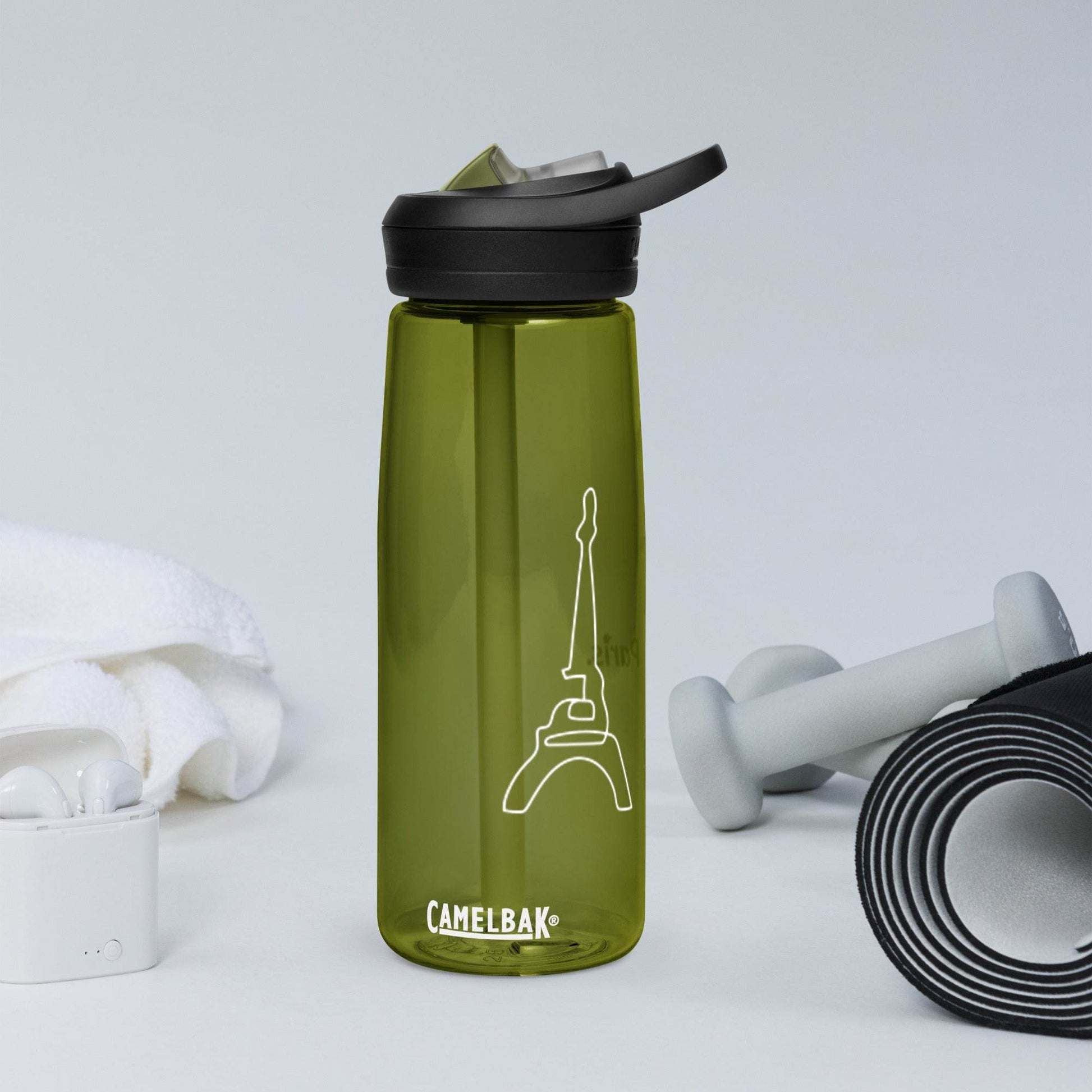 tsgabrielle • Paris - La Tour Eiffel • Sports Water Bottle • 5 Colors • 25 oz - 739 ml - tsgabrielle