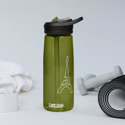 tsgabrielle • Paris - La Tour Eiffel • Sports Water Bottle • 5 Colors • 25 oz - 739 ml - tsgabrielle