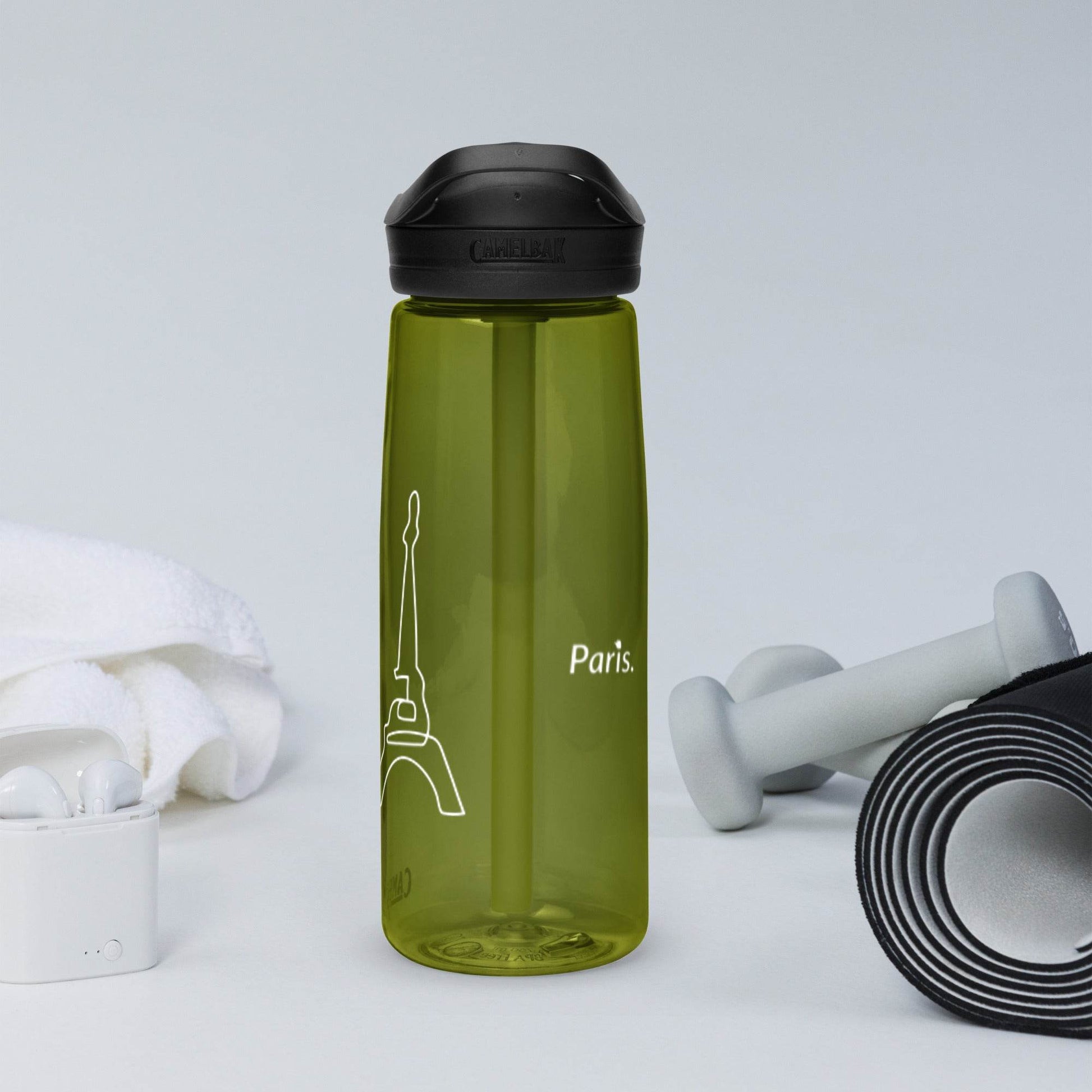 tsgabrielle • Paris - La Tour Eiffel • Sports Water Bottle • 5 Colors • 25 oz - 739 ml - tsgabrielle