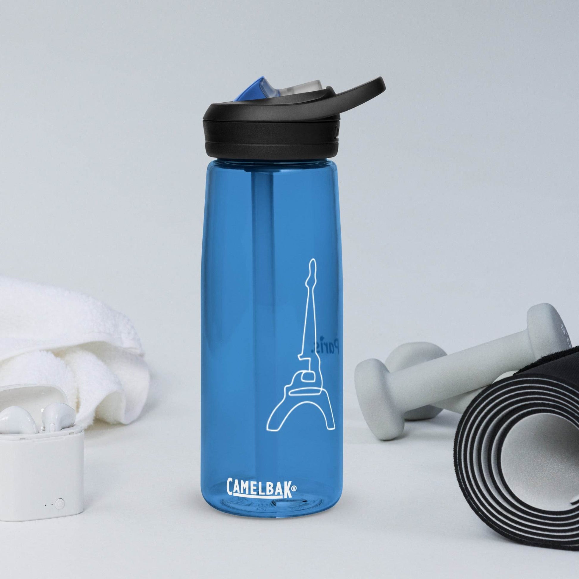 tsgabrielle • Paris - La Tour Eiffel • Sports Water Bottle • 5 Colors • 25 oz - 739 ml - tsgabrielle