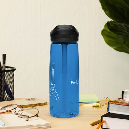 tsgabrielle • Paris - La Tour Eiffel • Sports Water Bottle • 5 Colors • 25 oz - 739 ml - tsgabrielle