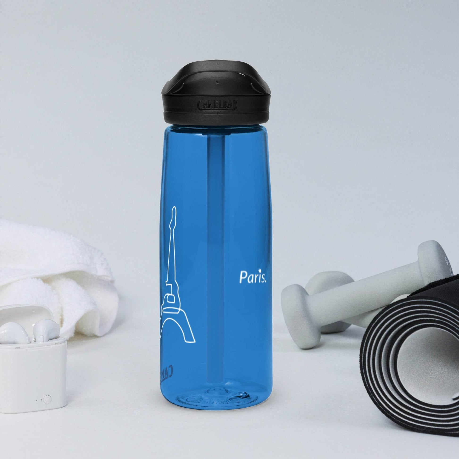 tsgabrielle • Paris - La Tour Eiffel • Sports Water Bottle • 5 Colors • 25 oz - 739 ml - tsgabrielle