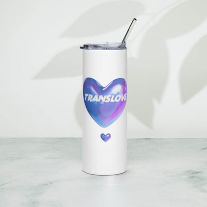 tsgabrielle • TransLove • Tumbler • Stainless Steel • White • 20 oz - 500 ml - tsgabrielle