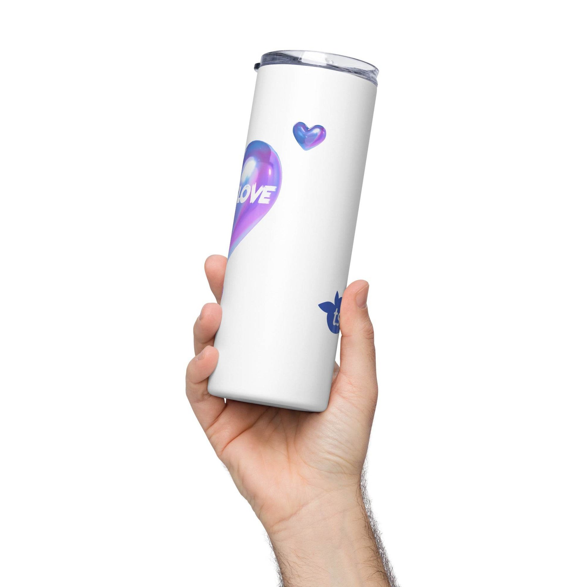tsgabrielle • TransLove • Tumbler • Stainless Steel • White • 20 oz - 500 ml - tsgabrielle