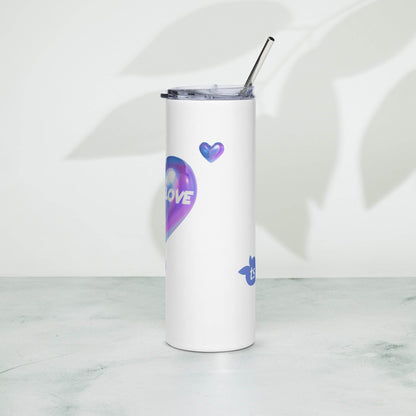 tsgabrielle • TransLove • Tumbler • Stainless Steel • White • 20 oz - 500 ml - tsgabrielle