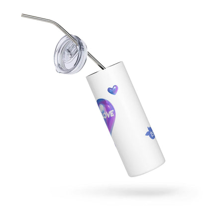tsgabrielle • TransLove • Tumbler • Stainless Steel • White • 20 oz - 500 ml - tsgabrielle