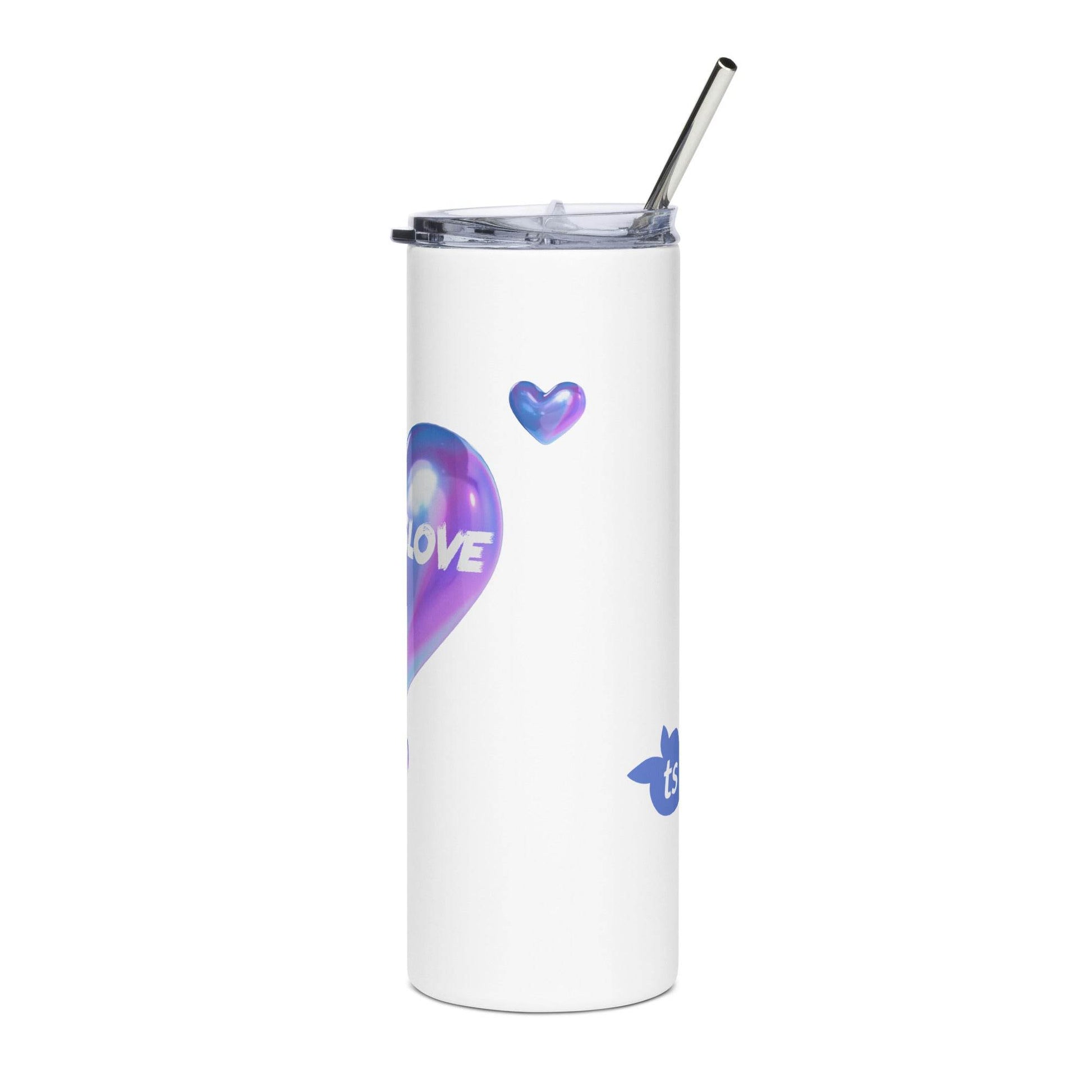tsgabrielle • TransLove • Tumbler • Stainless Steel • White • 20 oz - 500 ml - tsgabrielle