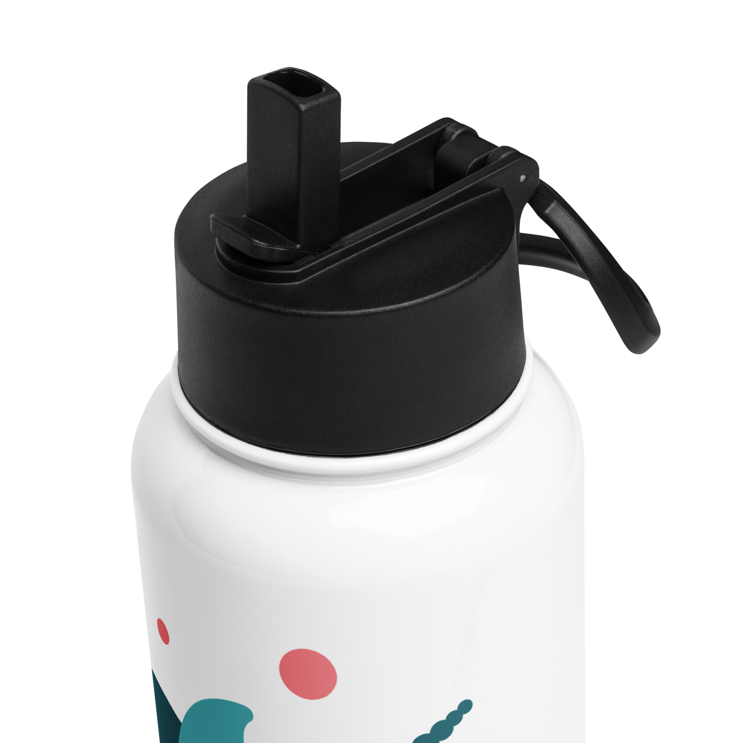 tsgabrielle • Unicorn - Seraphina • Water Bottle with a Straw Lid • 32 oz