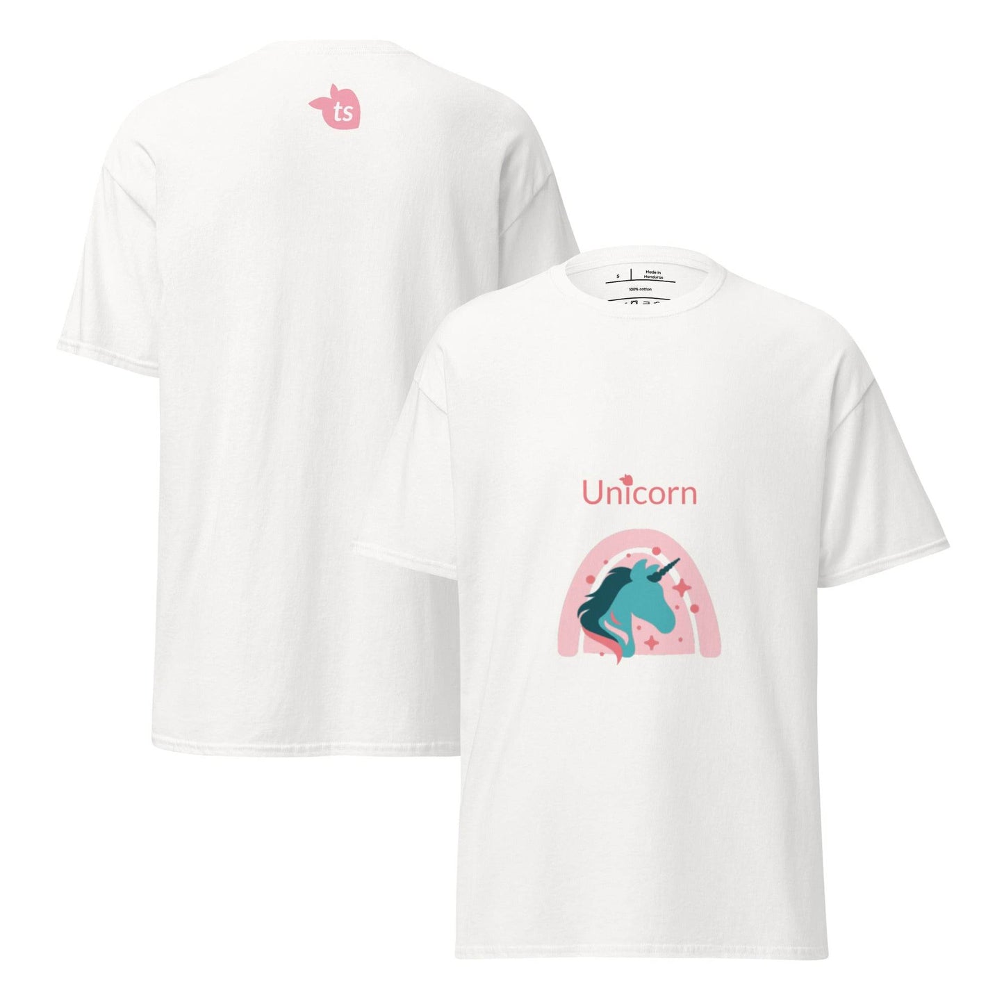 tsgabrielle • Men's • Unicorn - Seraphina • Classic Tee • White - tsgabrielle